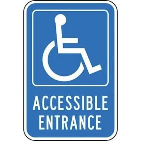 Accuform FEDERAL PARKING SIGN HANDICAP FRA237RA FRA237RA